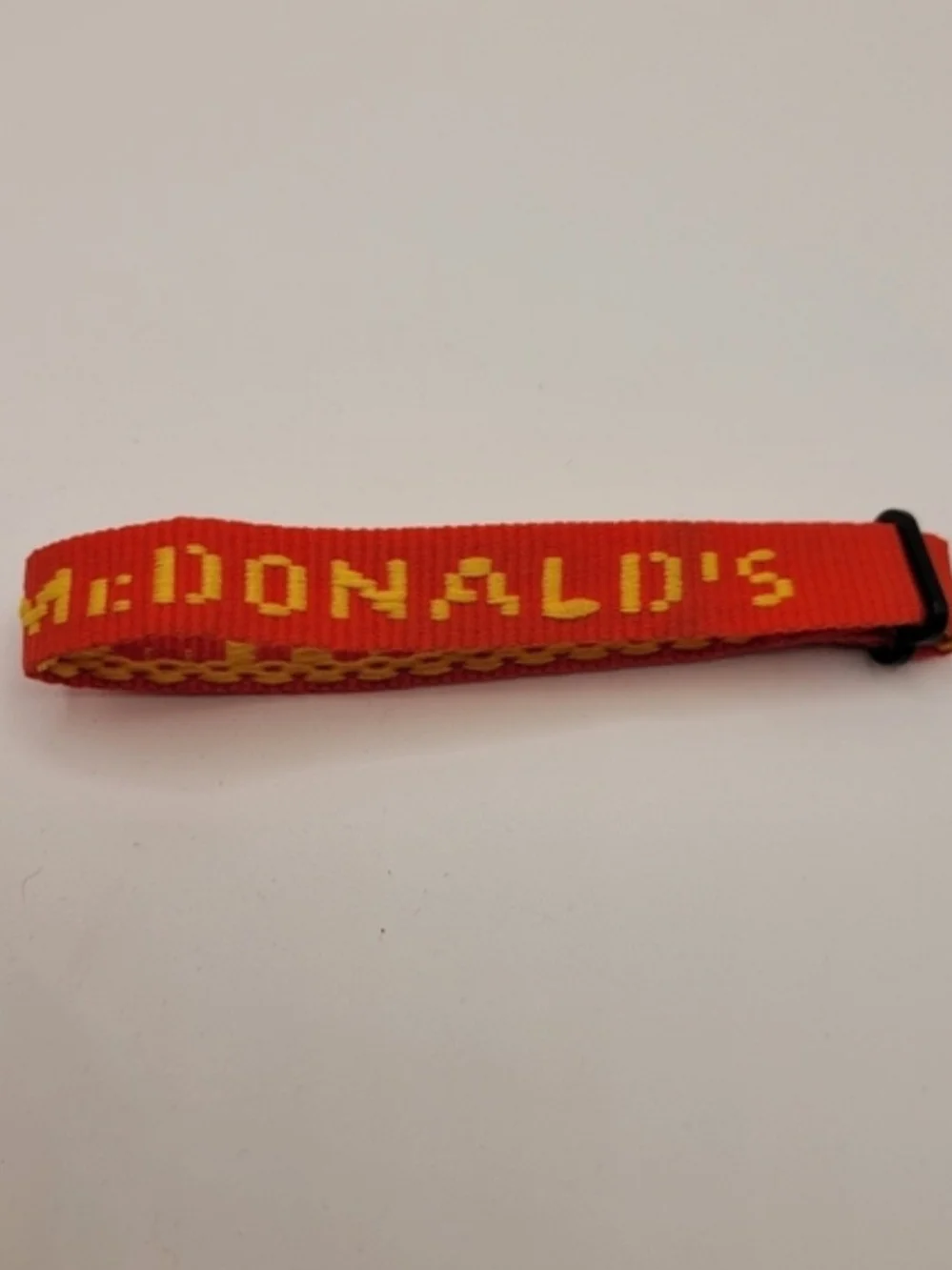 McDonald's CPFM Red and Yellow Woven Bracelet